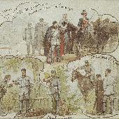 Сцены охоты Александра III в Спале 4-17 сентября 1894 года