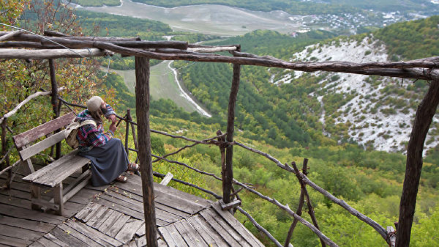 Пещерный монастырь Шулдан. Фото: РИА Новости, Сергей Анашкевич