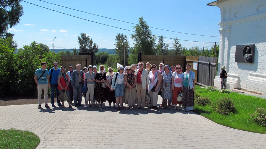 Паломническая группа МО ИППО в Колоцком монастыре 25.06 2016 г.