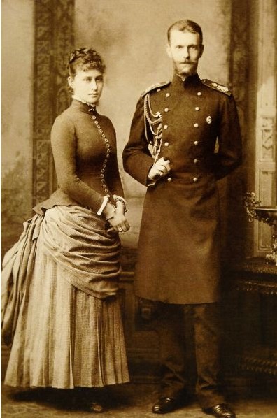 Великая княгиня Елизавета Федоровна и Великий князь Сергей Александрович