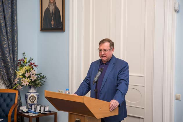 Сергей Степашин на заседании Совета Императорского Православного Палестинского Общества