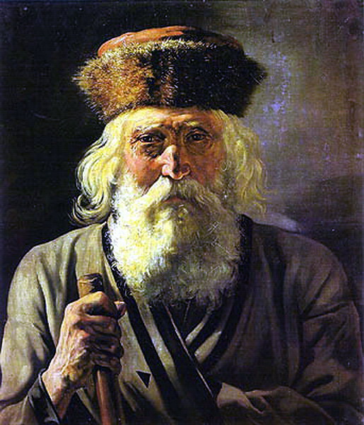 Странник. Василий Григорьевич Перов. 1859 г. 