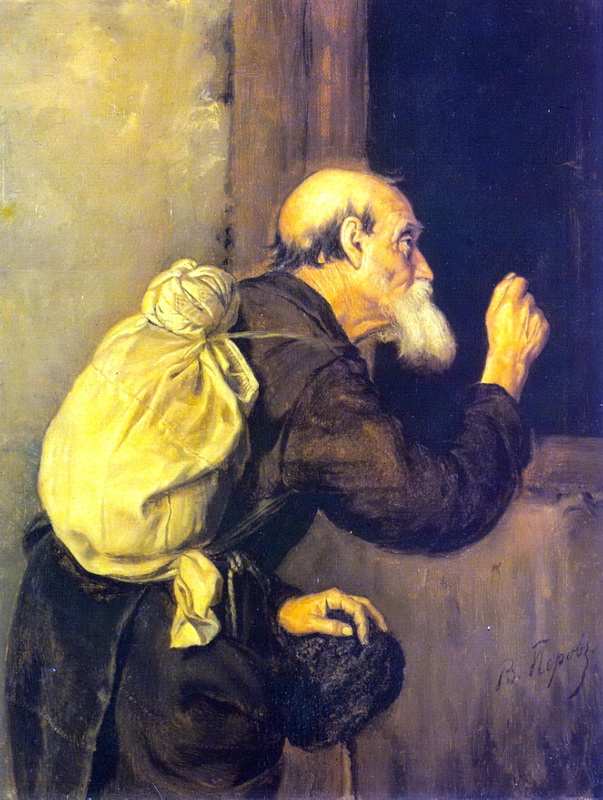 Странник. Василий Григорьевич Перов. 1869 г. 
