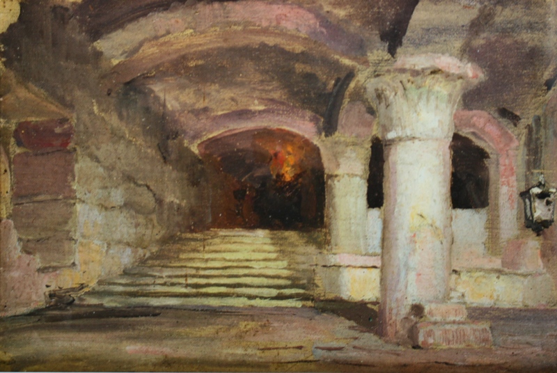 В.Д. Поленов. Внутри храма Соломона