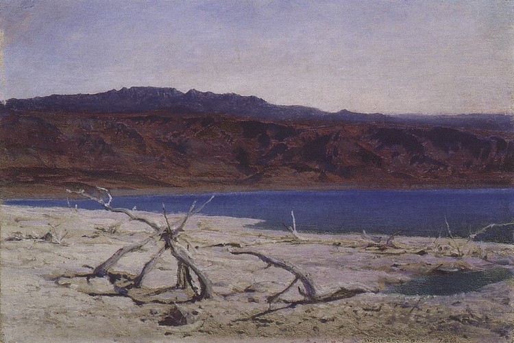 Мертвое море. В. Д. Поленов. 1882 г. 