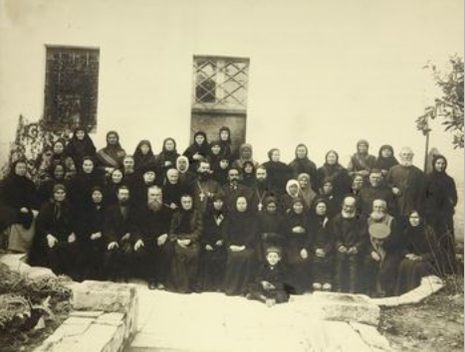 Группа русских паломников, посетивших Бари 23 января 1914 г.