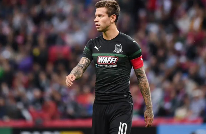 Смолов стал чемпионом и покинул «Краснодар» летом. Фото: ФК «Краснодар»