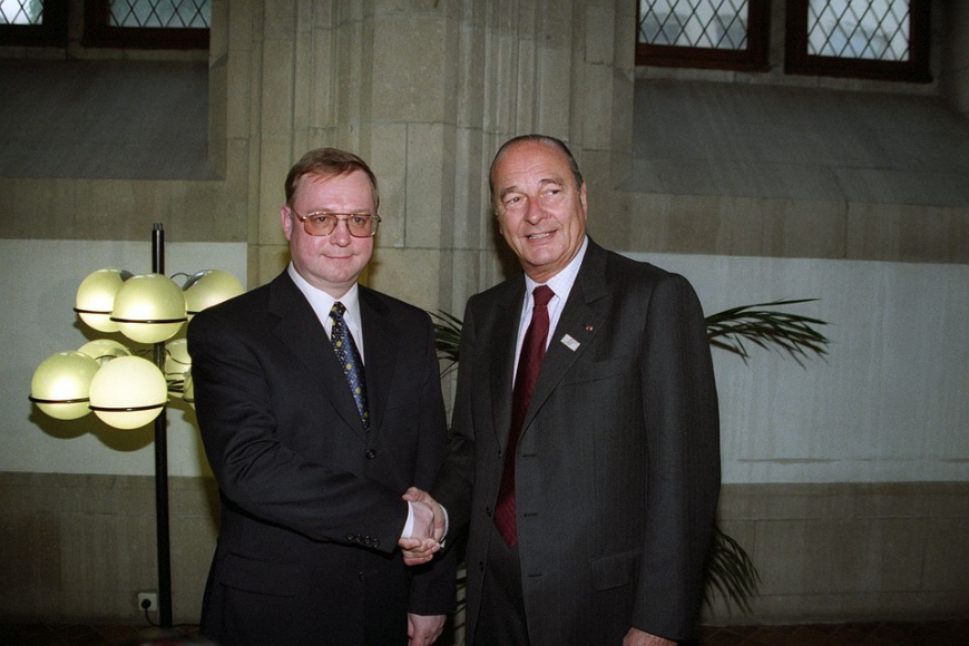 Сергей Степашин и Жак Ширак. Фото: ТАСС