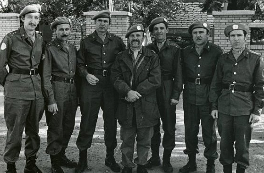 Советские миротворцы в Египте, 1973 год © Личный архив Анатолия Исаенко