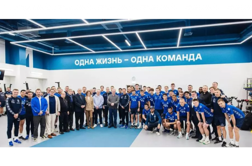 Члены совета директоров «Динамо» встретились с футболистами и тренерами. Фото: Соцсети ФК «Динамо»