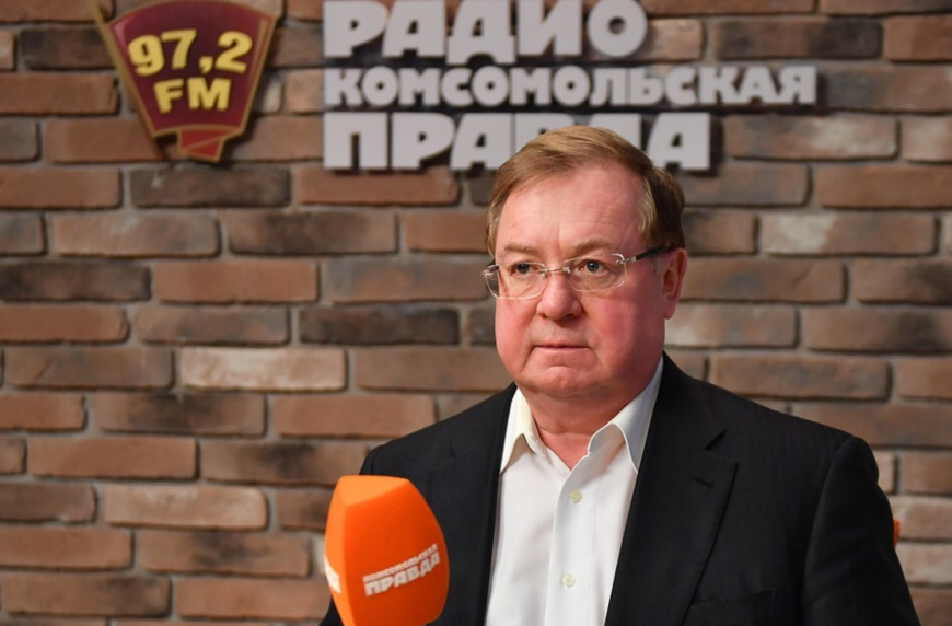 Сергей Степашин в студии Радио "Комсомольская правда". Фото: Виктор Гусейнов
