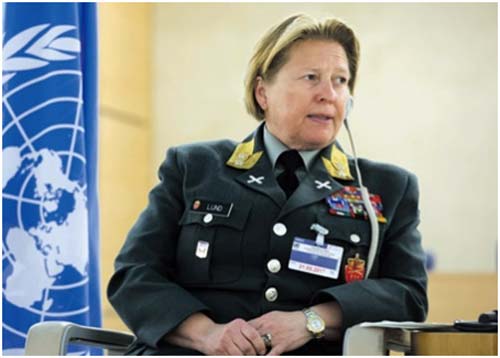 Генерал-майор Кристин Кристина Лунд. Фото с сайта www.un.org