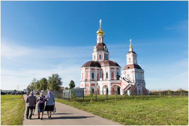 Храм в честь Усекновения главы Иоанна Предтечи в селе Хирино