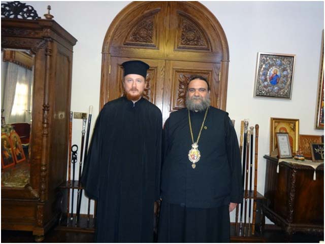 Священник отец Сергий (Козлов) и митрополит Исаия