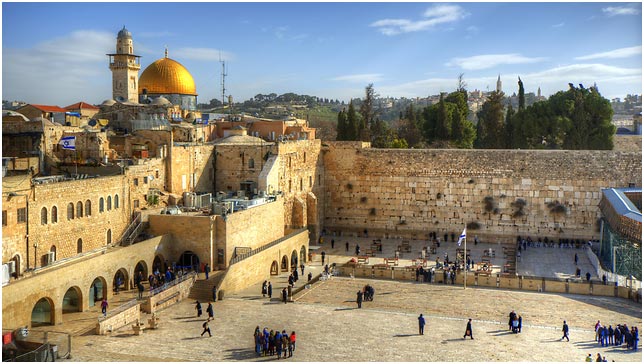 Храмовая гора и Стена плача