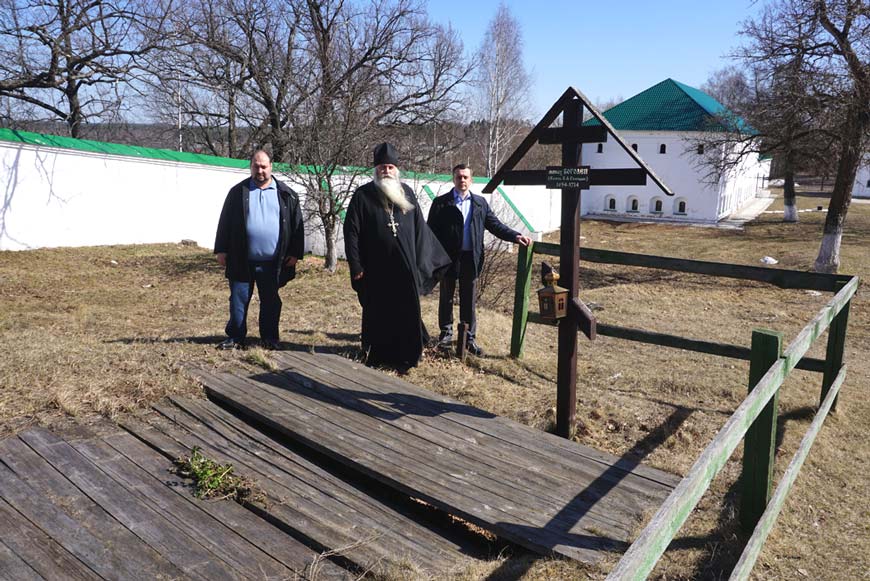 Могила князя Бориса Голицына