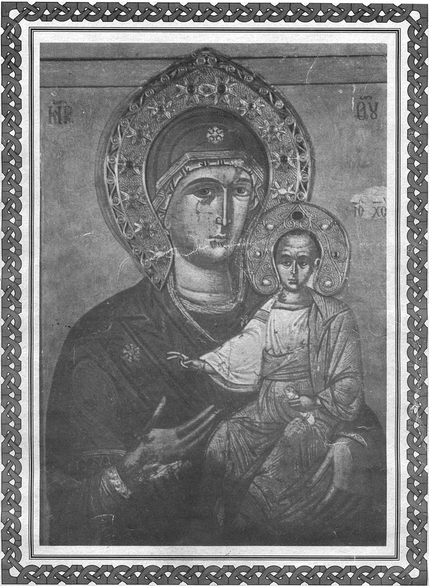 Икона Одигитрия в Гефсимании