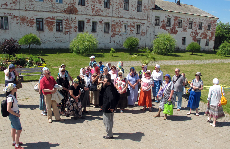 Паломническая группа МО ИППО в Лужецком монастыре в Можайске 25 июня 2016 г.
