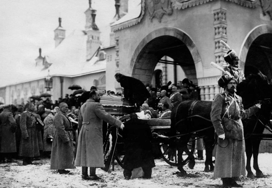 Погребение В.А.Дедюлина. Царское Село. 1913 год