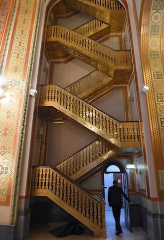 Интерьеры храмового комплекса. Фото: Коммерсантъ, Дмитрий Духанин