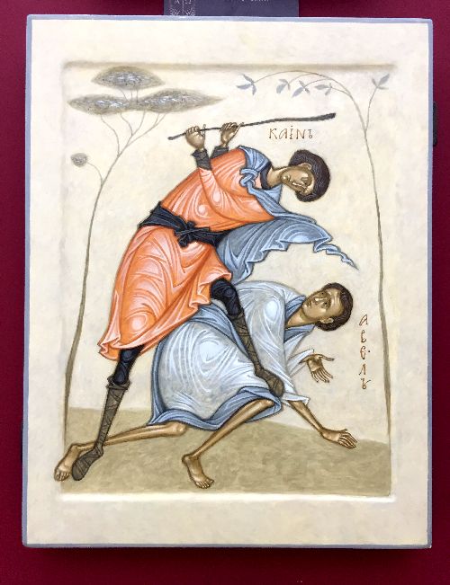 «Каин и Авель» – икона М.Шешукова